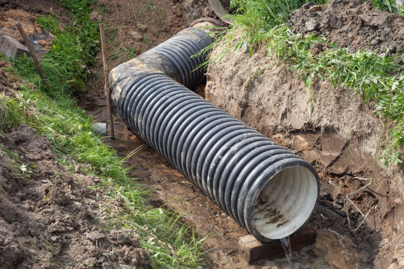 Subsurface Pipe Drain